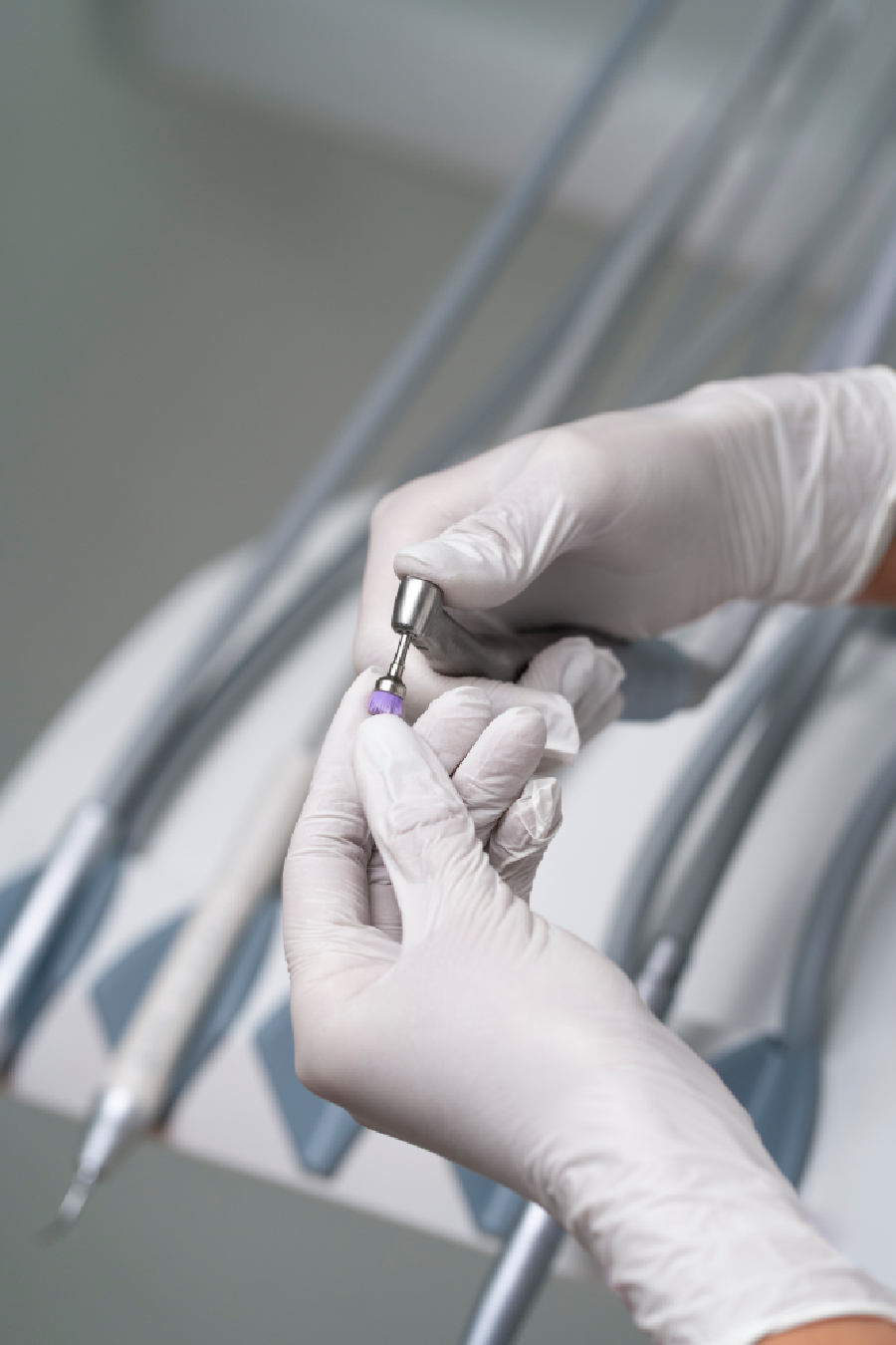 dentist examining female patient 1